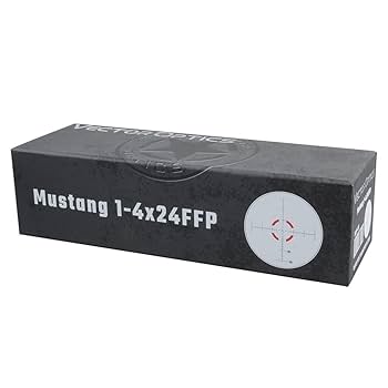 Mustang 1-4×30 GenII Vector Optics Mustang 1-4x30mm, 1/2 MOA, 30mm Tube, Red